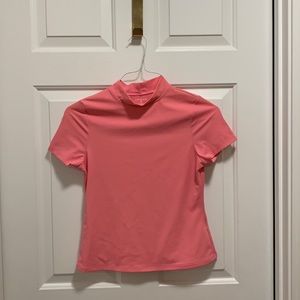 Lands’ End light pink Rashguard